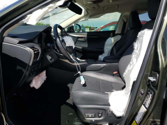 JTJDARDZ7M2257496 - 2021 LEXUS NX 300 BASE მწვანე ფოტო 7