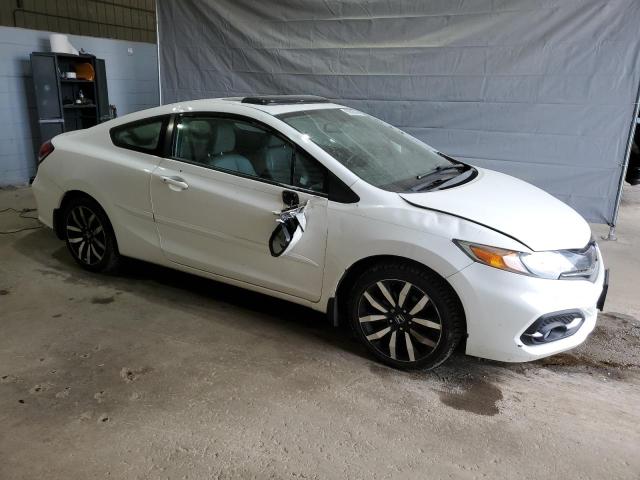 2HGFG3B07FH515619 - 2015 HONDA CIVIC EXL WHITE photo 4