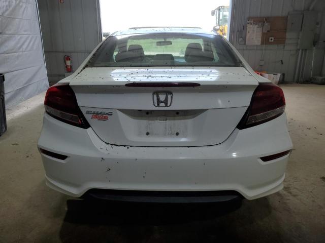 2HGFG3B07FH515619 - 2015 HONDA CIVIC EXL WHITE photo 6