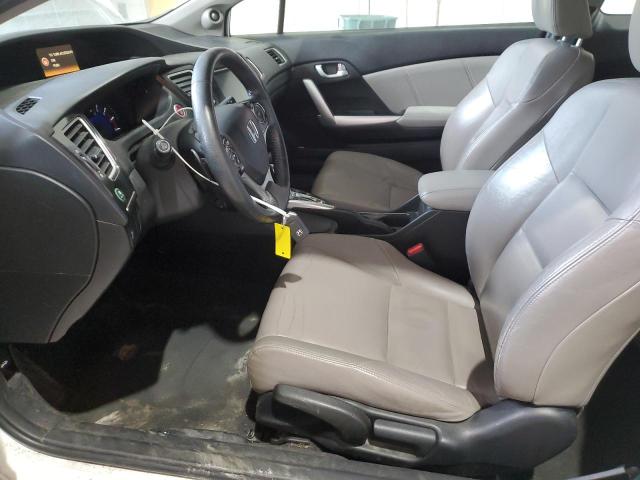 2HGFG3B07FH515619 - 2015 HONDA CIVIC EXL WHITE photo 7