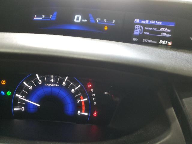 2HGFG3B07FH515619 - 2015 HONDA CIVIC EXL WHITE photo 9