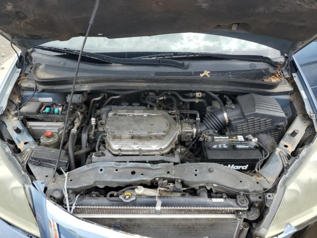5FNRL38778B062204 - 2008 HONDA ODYSSEY EXL ლურჯი ფოტო 12