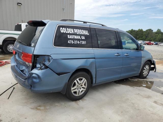 5FNRL38778B062204 - 2008 HONDA ODYSSEY EXL ლურჯი ფოტო 3