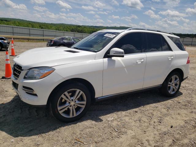 4JGDA5HB2EA438999 - 2014 MERCEDES-BENZ ML 350 4MATIC WHITE photo 1