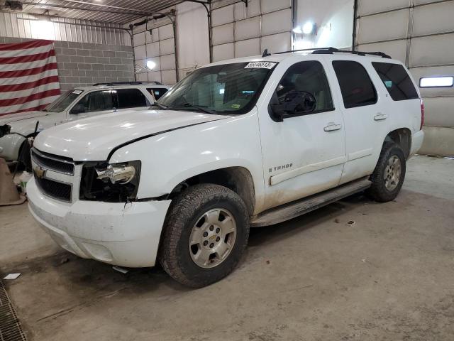 1GNFK23079R176197 - 2009 CHEVROLET TAHOE K1500 LT WHITE photo 1