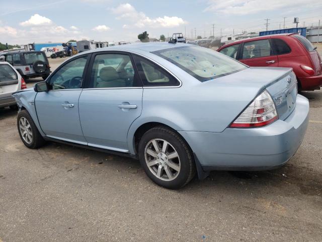 1FAHP27W58G136606 - 2008 FORD TAURUS SEL BLUE photo 2