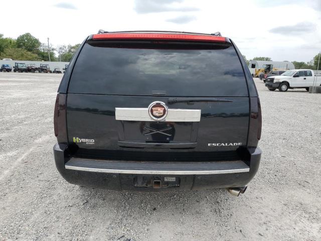 1GYFK43599R268129 - 2009 CADILLAC ESCALADE HYBRID BLACK photo 6