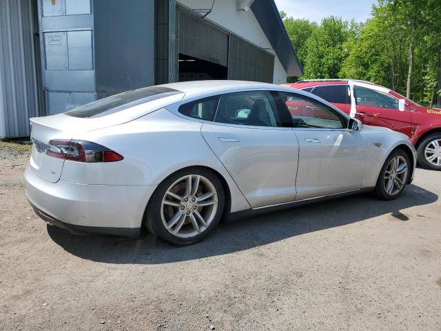 5YJSA1DN3DFP13001 - 2013 TESLA MODEL S SILVER photo 3