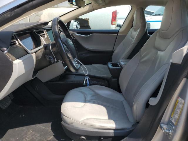 5YJSA1DN3DFP13001 - 2013 TESLA MODEL S SILVER photo 7