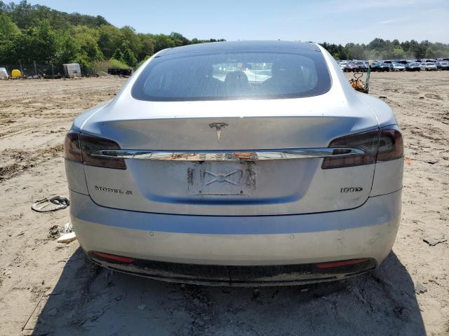 5YJSA1E27HF210419 - 2017 TESLA MODEL S 银色 照片 6