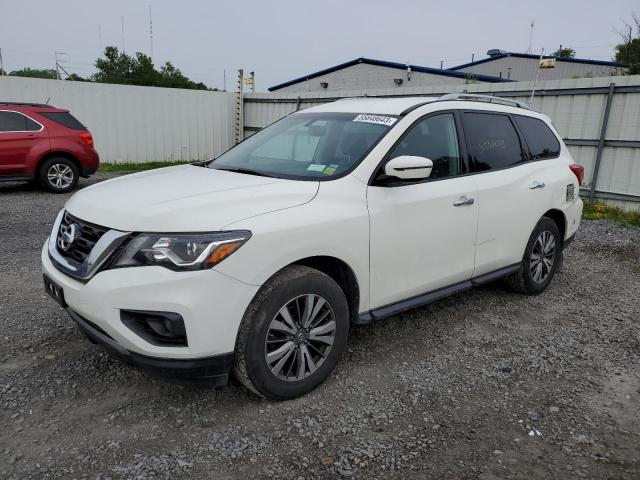 5N1DR2MM8JC663652 - 2018 NISSAN PATHFINDER S WHITE photo 1