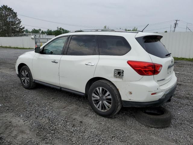 5N1DR2MM8JC663652 - 2018 NISSAN PATHFINDER S WHITE photo 2