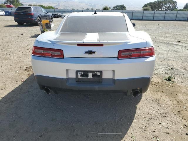 2G1FA1E37E9312905 - 2014 CHEVROLET CAMARO LS SILVER photo 6