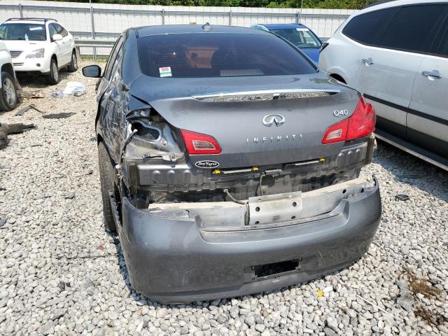 JN1CV6AP1FM501786 - 2015 INFINITI Q40 SILVER photo 6