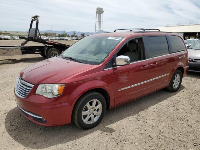 2C4RC1CG9CR193742 - 2012 CHRYSLER TOWN & COU TOURING L BURGUNDY photo 1