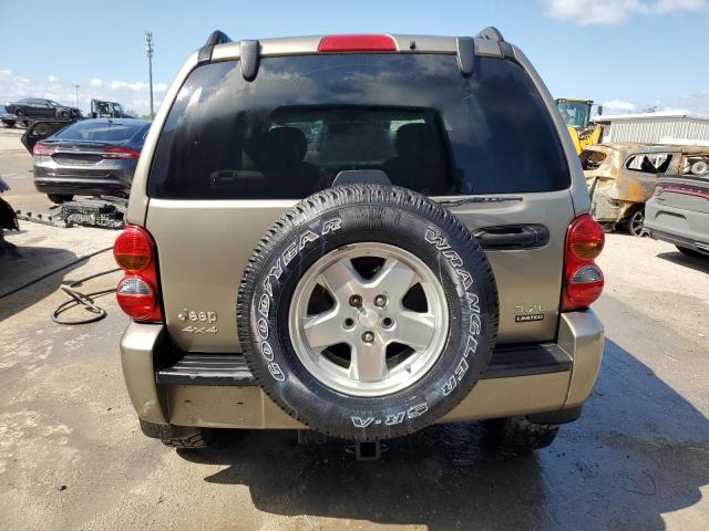 1J4GL58K64W183183 - 2004 JEEP LIBERTY LIMITED TAN photo 6