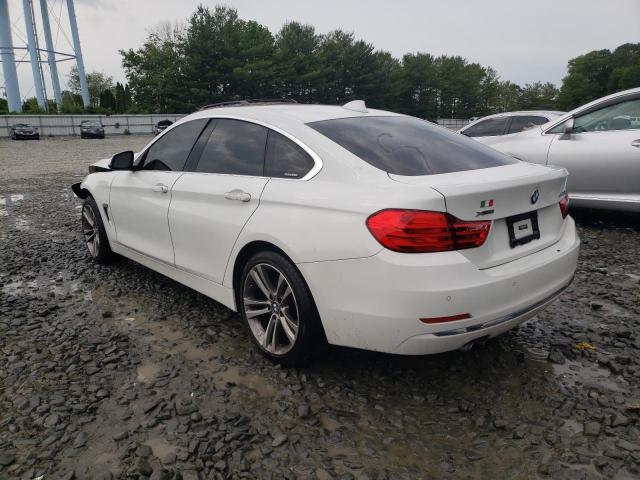 WBA4A7C53FD413964 - 2015 BMW 428 XI GRAN COUPE WHITE photo 2