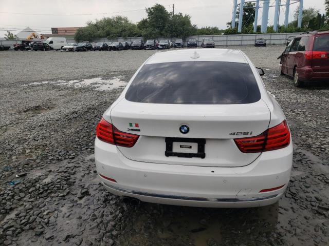 WBA4A7C53FD413964 - 2015 BMW 428 XI GRAN COUPE WHITE photo 6