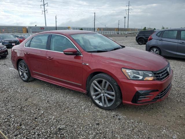 1VWDT7A37HC033286 - 2017 VOLKSWAGEN PASSAT R-LINE ბურგუნდია ფოტო 4