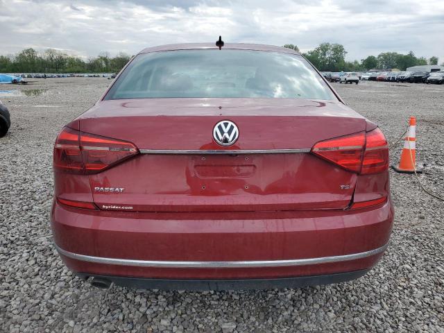 1VWDT7A37HC033286 - 2017 VOLKSWAGEN PASSAT R-LINE ბურგუნდია ფოტო 6