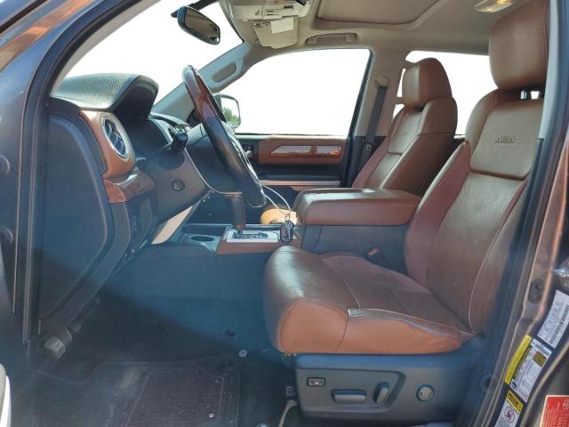 5TFGY5F17EX163165 - 2014 TOYOTA TUNDRA CREWMAX PLATINUM 灰色 照片 7