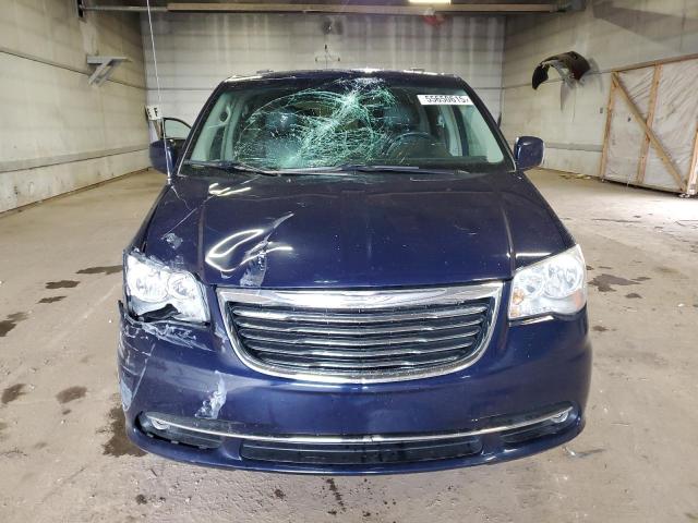 2C4RC1CGXER118518 - 2014 CHRYSLER TOWN & COU TOURING L BLUE photo 5