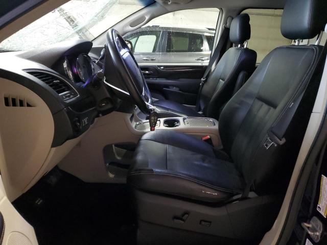 2C4RC1CGXER118518 - 2014 CHRYSLER TOWN & COU TOURING L BLUE photo 7