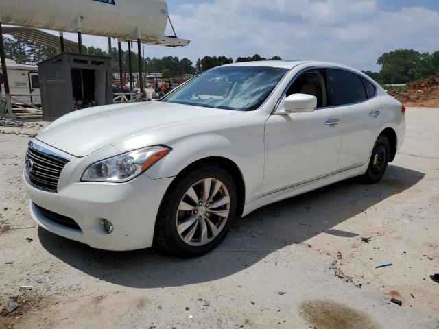 JN1BY1AP8CM335395 - 2012 INFINITI M37 WHITE photo 1