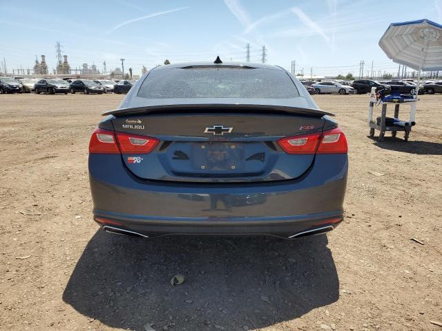 1G1ZG5ST6KF195165 - 2019 CHEVROLET MALIBU RS BLUE photo 6