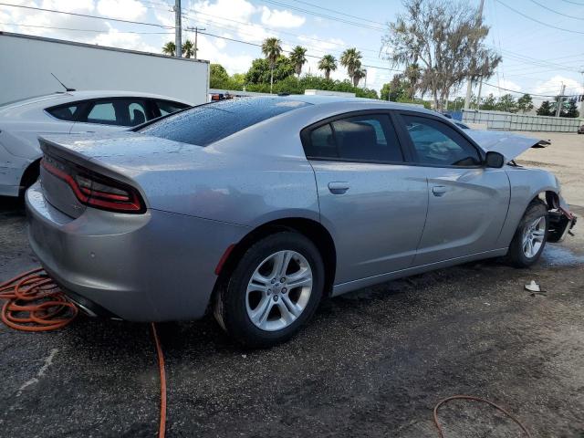 2C3CDXBG6JH173432 - 2018 DODGE CHARGER SXT SILVER photo 3