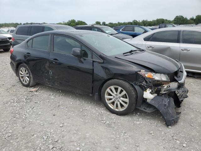 19XFB2F90CE000081 - 2012 HONDA CIVIC EXL 黑色 照片 4