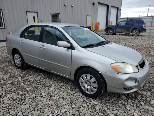 1NXBR32E74Z341611 - 2004 TOYOTA COROLLA CE SILVER photo 4
