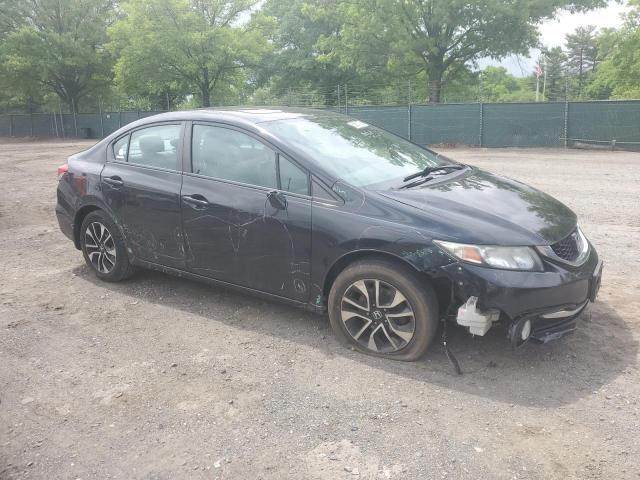 19XFB2F9XDE267360 - 2013 HONDA CIVIC EXL BLACK photo 4