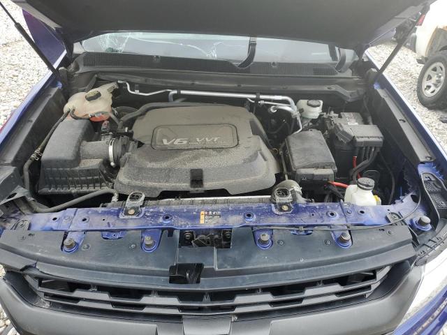 1GCGTDE32G1171949 - 2016 CHEVROLET COLORADO Z71 BLUE photo 11