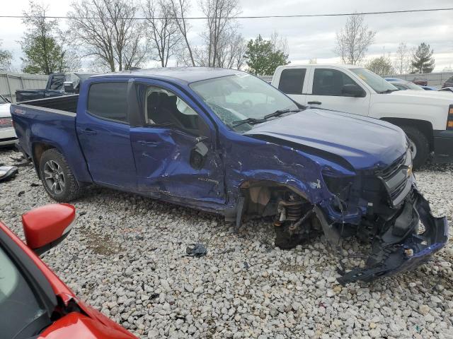 1GCGTDE32G1171949 - 2016 CHEVROLET COLORADO Z71 BLUE photo 4