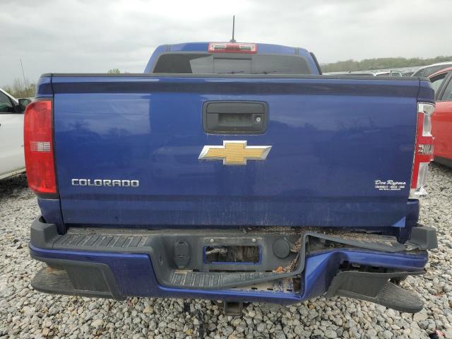 1GCGTDE32G1171949 - 2016 CHEVROLET COLORADO Z71 BLUE photo 6