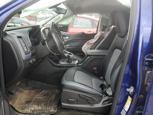 1GCGTDE32G1171949 - 2016 CHEVROLET COLORADO Z71 BLUE photo 7