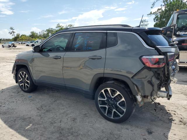 3C4NJDCBXKT843376 - 2019 JEEP COMPASS LIMITED GRAY photo 2