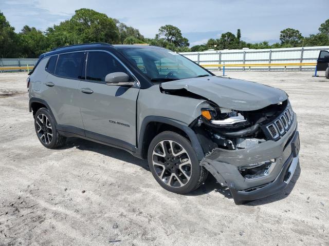 3C4NJDCBXKT843376 - 2019 JEEP COMPASS LIMITED GRAY photo 4