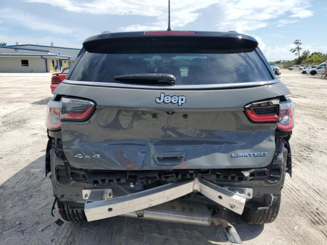 3C4NJDCBXKT843376 - 2019 JEEP COMPASS LIMITED GRAY photo 6