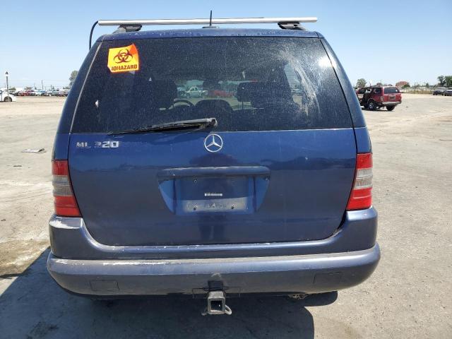 4JGAB54E31A241253 - 2001 MERCEDES-BENZ ML 320 BLUE photo 6