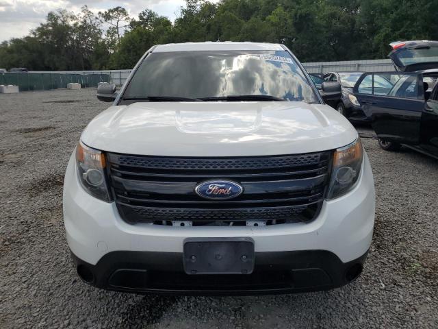 1FM5K8AR6EGC25979 - 2014 FORD EXPLORER POLICE INTERCEPTOR 白色 照片 5