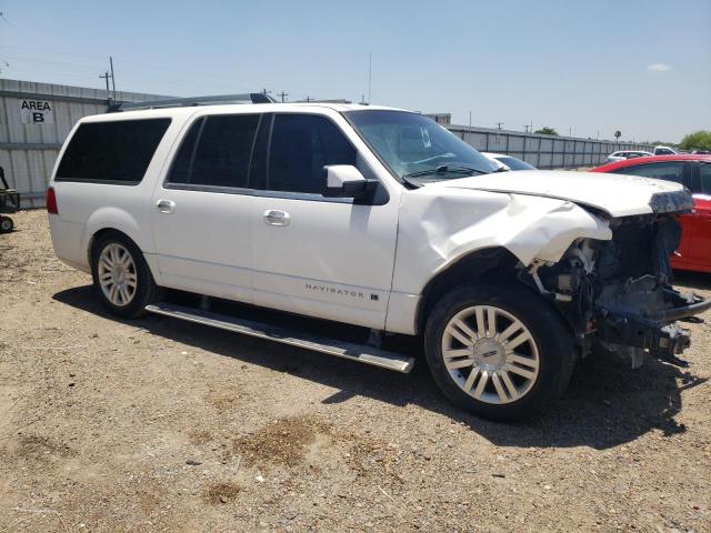 5LMJJ3H50DEL08841 - 2013 LINCOLN NAVIGATOR L WHITE photo 4