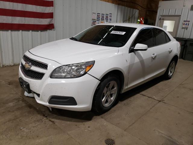 1G11C5SA7DF282423 - 2013 CHEVROLET MALIBU 1LT WHITE photo 1
