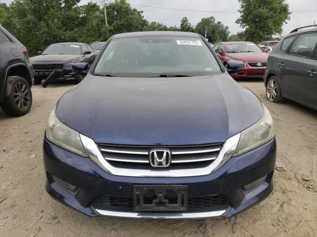 1HGCR2F89EA187950 - 2014 HONDA ACCORD EXL BLUE photo 5