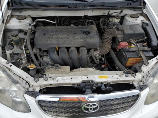 1NXBR30E68Z035556 - 2008 TOYOTA COROLLA CE WHITE photo 11