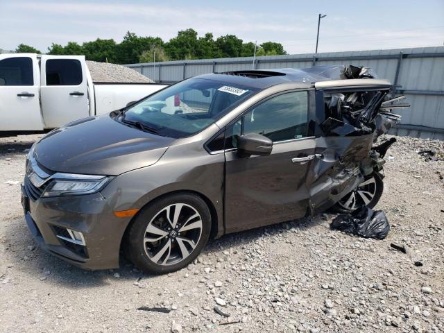 5FNRL6H92KB038841 - 2019 HONDA ODYSSEY ELITE Gris foto 1