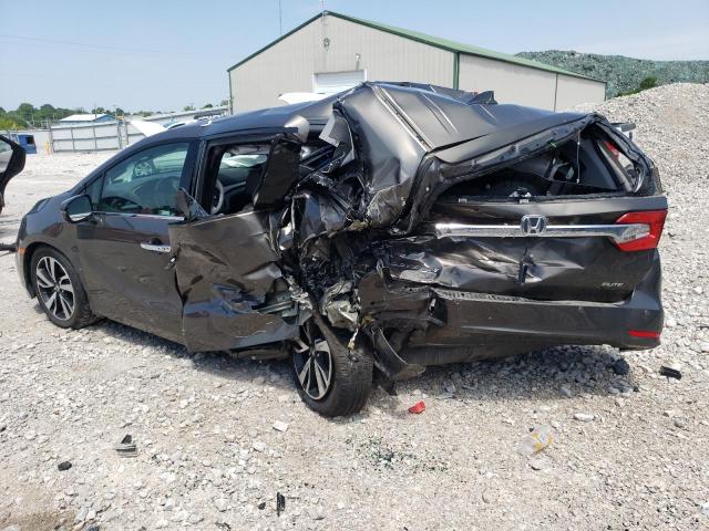 5FNRL6H92KB038841 - 2019 HONDA ODYSSEY ELITE Gris foto 2