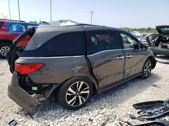 5FNRL6H92KB038841 - 2019 HONDA ODYSSEY ELITE Gris foto 3