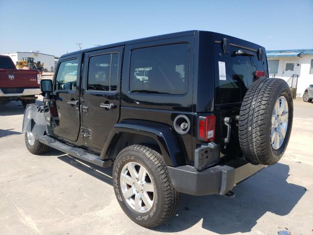 1C4BJWEG2HL529782 - 2017 JEEP WRANGLER SAHARA BLACK photo 2